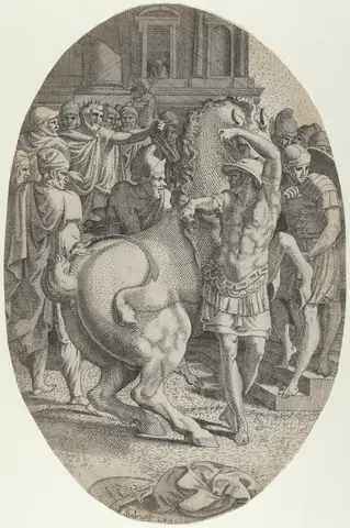 Alexander Mastering Bucephalus