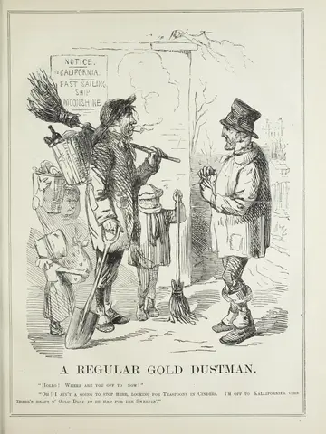 A regular gold dustman
