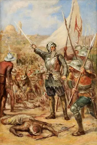 Conquista de Malaca, estudo - Ernesto Condeixa (cropped)