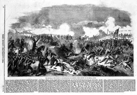 The Emperor of the French battle-field of Solferino.
