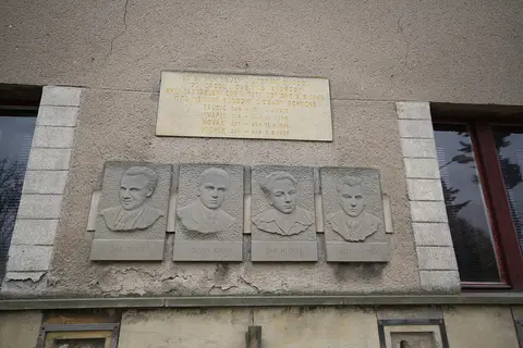 Memorial of World War II victims from Trhová Kamenice, Chrudim District