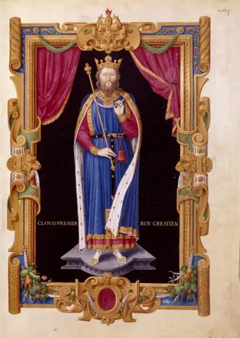 Jean de Tillet - Clovis Ier roy crestien - Recueil des rois de France