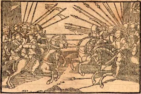 Hájkova kronika, bitva u Loděnice (1185)