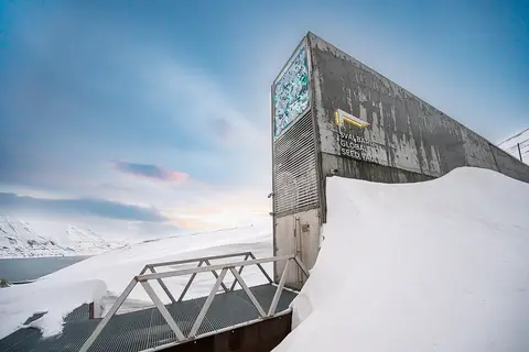 Svalbard Global Seed Vault February 2025