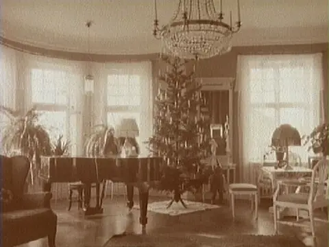 The “Great House” in Hallsberg.
Interior of the Salon of Alfred and Gerda Thermaenius.