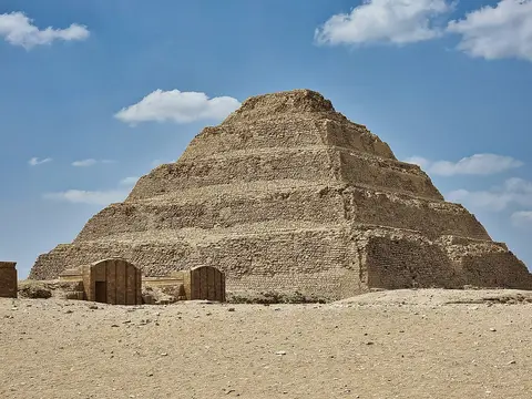 Step Pyramid of Djoser, ca. 2700 BCE; Saqqara (1)