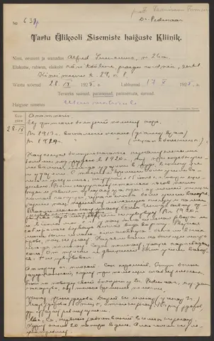 Story No. 634. 1925 a (Alfred the Great Spruce)