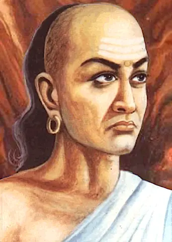 Chanakya artistic depiction