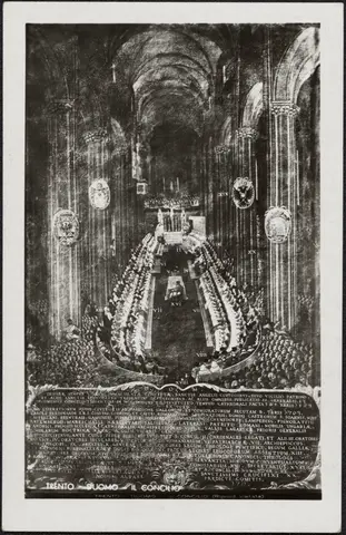 Trento - Duomo - Il Concilio