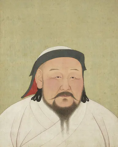 YuanEmperorAlbumKhubilaiPortrait