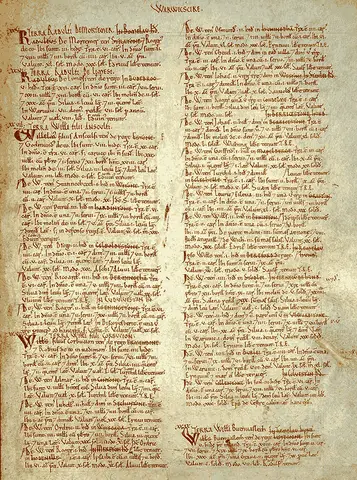 Domesday book--w