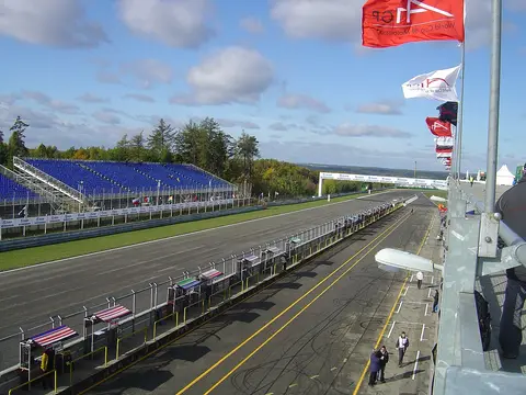 Automotodrom Brno – start-finish