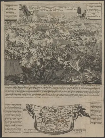 Battle of Chotusitz and Czaslau (G. P. Busch)