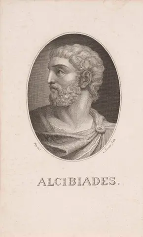 Portret van Alcibiades