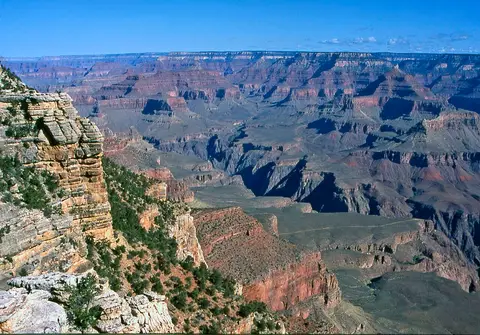 00 5870 Grand Canyon of the river Colorado in Arizona, USA