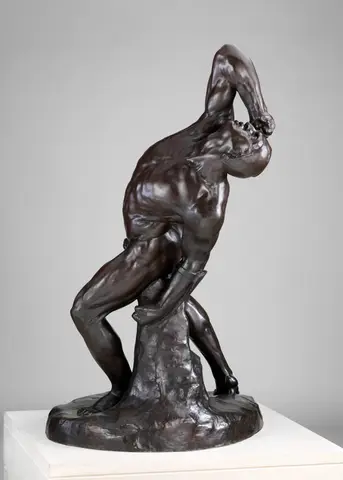 The Falling Gladiator