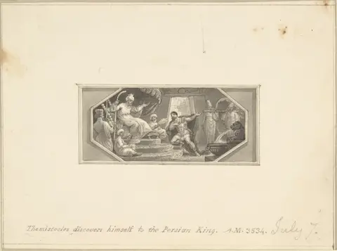 Themistocles Discovers Himself to the Persian King