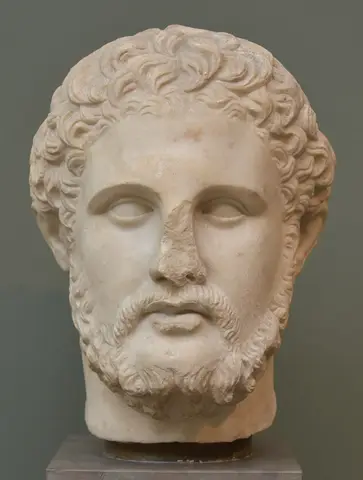Phillip II, king of Macedonia, Roman copy of Greek original, Ny Carlsberg Glyptotek, Copenhagen (36420294055)