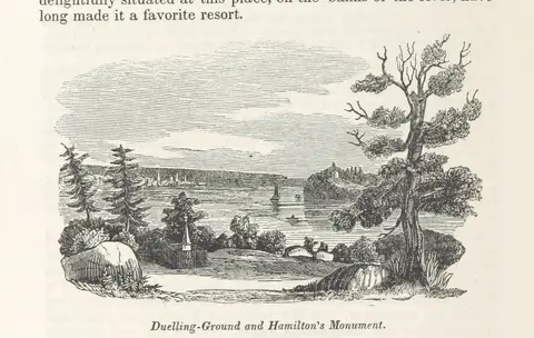 duel from "Historical Collections of the State of New Jersey ... relating to its history and antiquities, with geographical descriptions of every township in the State. [With illustrations.]".