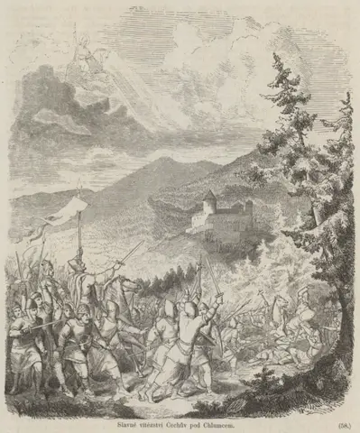 Bitva u Chlumce (J. Scheiwl)