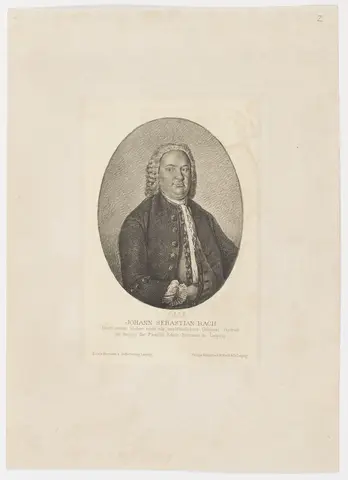 Bildnis des Johann Sebastian Bach