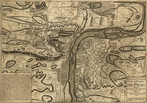 Attack of Prague in 1742 (G.-L. Le Rouge)