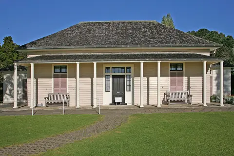 00 27 0577 Waitangi, New Zealand - Treaty House