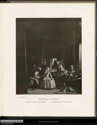 Familienbild, gen. "Las Meninas".