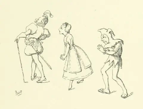 Image from page 73 of Songs of a Savoyard. [Lyrics from the operas by W. S. Gilbert, performed at the Savoy Theatre.] ... Illustrated by the author