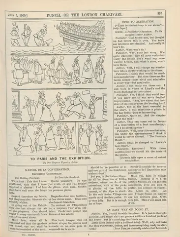 To Paris And The Exhibition. By Our Bayeux Tapestry Artist.