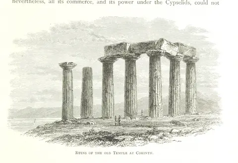ancient Corinth from "Greek Pictures, drawn with pen and pencil".