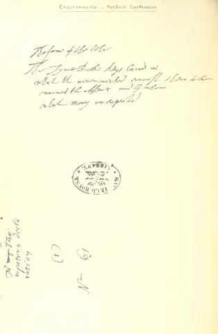 manuscript from "Thomas Winter's Confession and the Gunpowder Plot. [With facsimiles.]".