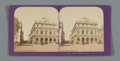 Exterieur van het Grand Théâtre te Le Havre