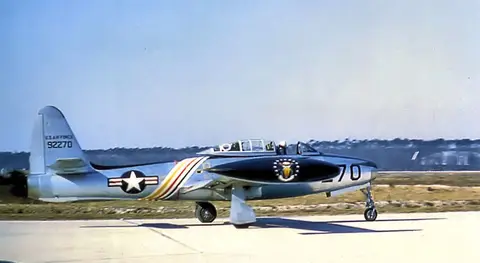 525th Fighter Squadron - Republic F-84E-10-RE Thunderjet - 49-2270