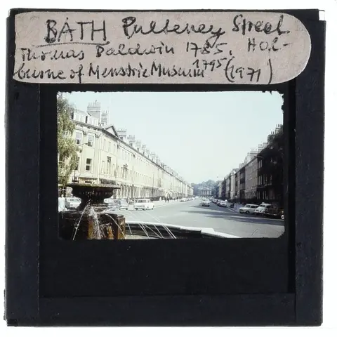 Bath, Great Pulteney Street, Bath, Holburne Museum