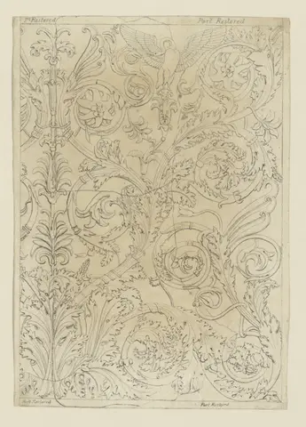 Akanthus-Relief der Ara Pacis, Rom