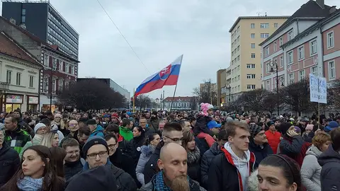 Za slušné Slovensko, Košice 1