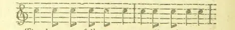 music from "Chronicle of Scottish Poetry; from the thirteenth century to the union of the Crowns: to which is added a glossary".