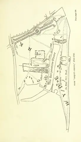 map from "Hyde Park from Domesday-Book to date, etc".