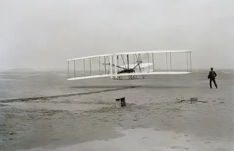 First flight2