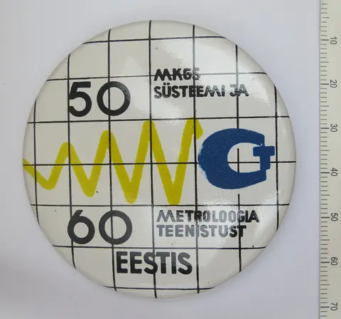token. 50a. MKGS system and 60a. metrology service in Estonia