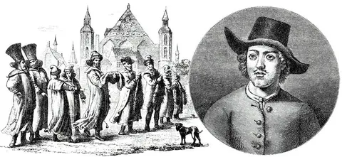 Peter I in 1697-98