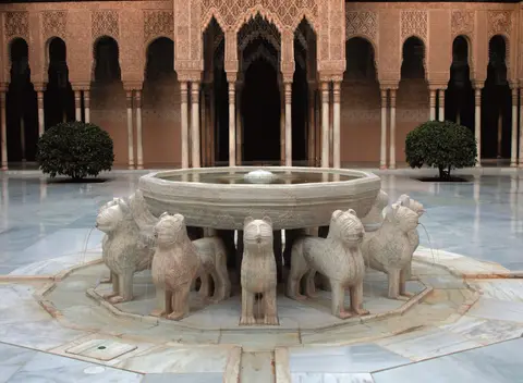 The Fountain of the Lions, Granada