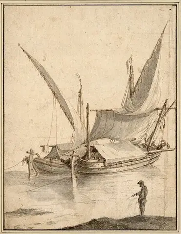 Two cargo ships