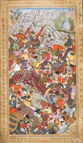 Vaki'at-i Baburi - The Battle of Panipat (1526) by Deo Gujarati