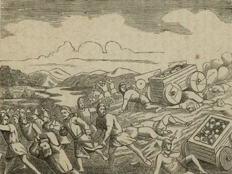 Bitva u Malešova (Prostonárodní obrázky z dějin národu českoslovanského, 1864)