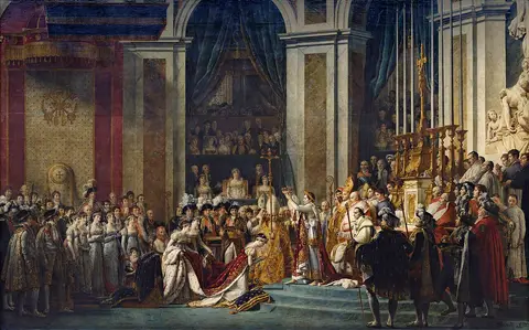Le Sacre de Napoléon - Jacques-Louis David - Musée du Louvre Peintures INV 3699 ; MR 1437