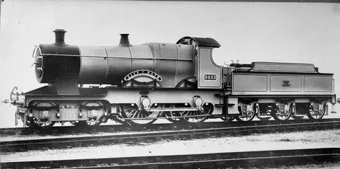(Great Western Railway) GWR lok 3433 "City of Bath"