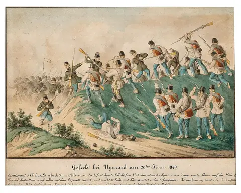Battle of Alsónyárasd - 20 June 1849