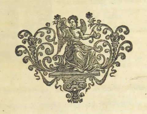 decoration from "Redemption: a divine poem, in six books ... To which is added, a Hymn to Christ the Redeemer".